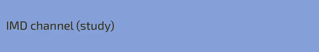 IMD channel (study) 